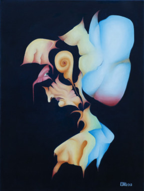 myself_sixtyseven, öl 60cm x 80cm
