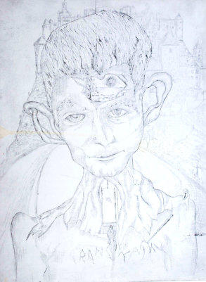 Franz Kafka , Radierung